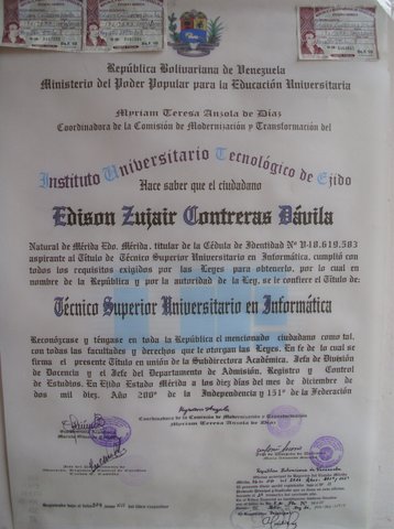 TSU en Informática