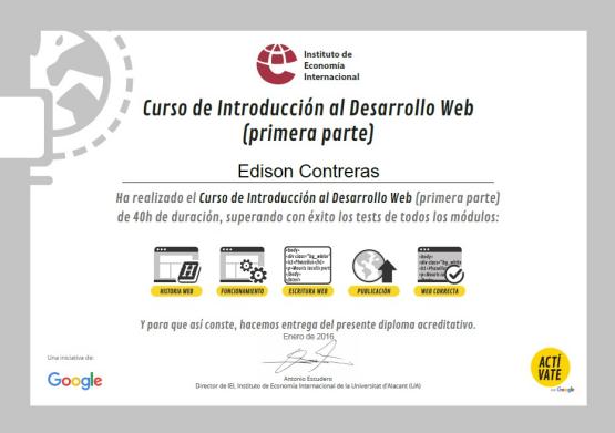 Introducción al Desarrollo Web